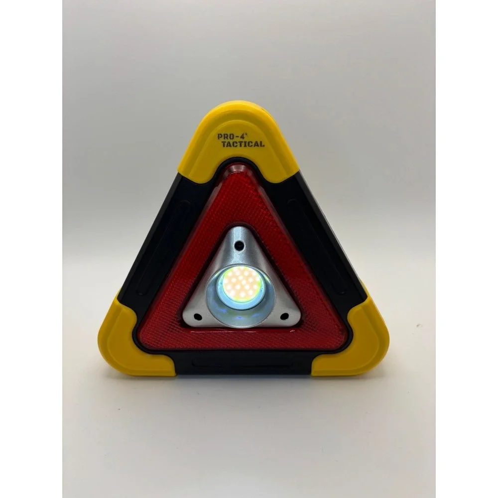 Warning Triangle. Battery operated, 5 mode with‎ COB.